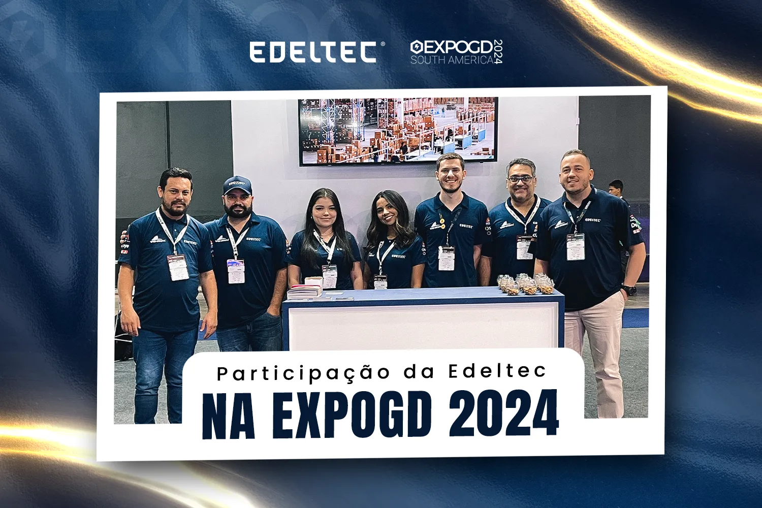 Participação da Edeltec na ExpoGD em Belo Horizonte