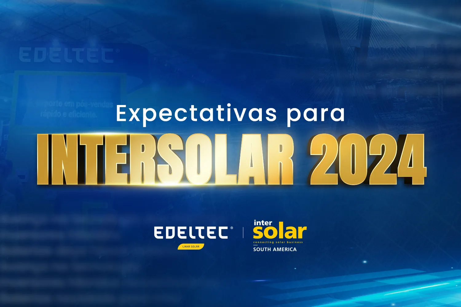 Expectativas para a intersolar 2024