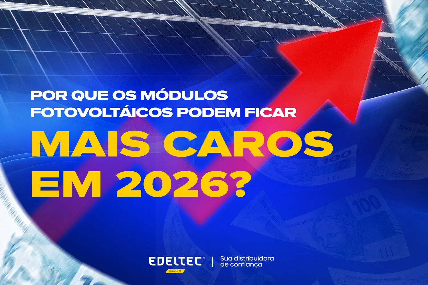 Mercado solar em transição: por que os preços podem subir a partir de 2026?