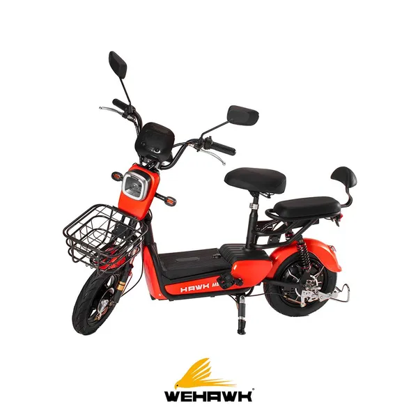 Mini bike eletrica wehawk prime hw500 500w bat 48v 12ah orange  