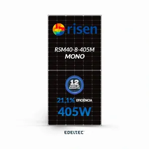 Modulo solar risen 405w rsm40-8-405m 120 cells mono